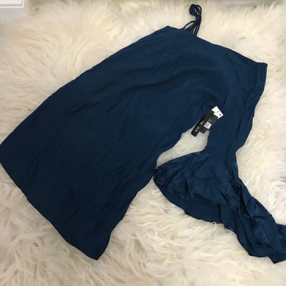 NIC + ZOE One Shoulder Knee-Length Cocktail Dress - Picture 2 of 8